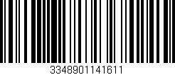 Código de barras (EAN, GTIN, SKU, ISBN): '3348901141611'