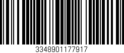 Código de barras (EAN, GTIN, SKU, ISBN): '3348901177917'