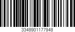 Código de barras (EAN, GTIN, SKU, ISBN): '3348901177948'