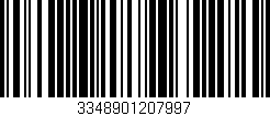 Código de barras (EAN, GTIN, SKU, ISBN): '3348901207997'