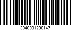 Código de barras (EAN, GTIN, SKU, ISBN): '3348901208147'