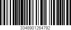 Código de barras (EAN, GTIN, SKU, ISBN): '3348901264792'