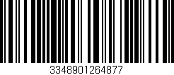 Código de barras (EAN, GTIN, SKU, ISBN): '3348901264877'