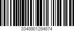 Código de barras (EAN, GTIN, SKU, ISBN): '3348901294874'