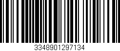 Código de barras (EAN, GTIN, SKU, ISBN): '3348901297134'