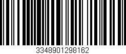 Código de barras (EAN, GTIN, SKU, ISBN): '3348901298162'