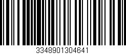 Código de barras (EAN, GTIN, SKU, ISBN): '3348901304641'