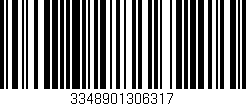 Código de barras (EAN, GTIN, SKU, ISBN): '3348901306317'