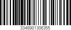 Código de barras (EAN, GTIN, SKU, ISBN): '3348901306355'