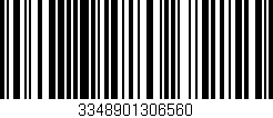 Código de barras (EAN, GTIN, SKU, ISBN): '3348901306560'