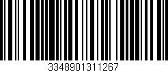 Código de barras (EAN, GTIN, SKU, ISBN): '3348901311267'