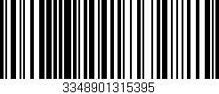 Código de barras (EAN, GTIN, SKU, ISBN): '3348901315395'