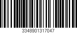 Código de barras (EAN, GTIN, SKU, ISBN): '3348901317047'