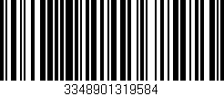 Código de barras (EAN, GTIN, SKU, ISBN): '3348901319584'