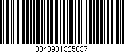 Código de barras (EAN, GTIN, SKU, ISBN): '3348901325837'