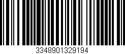 Código de barras (EAN, GTIN, SKU, ISBN): '3348901329194'