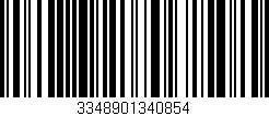 Código de barras (EAN, GTIN, SKU, ISBN): '3348901340854'