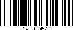 Código de barras (EAN, GTIN, SKU, ISBN): '3348901345729'