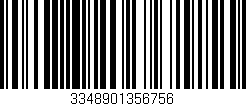Código de barras (EAN, GTIN, SKU, ISBN): '3348901356756'