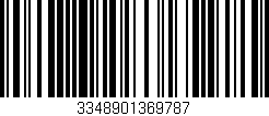 Código de barras (EAN, GTIN, SKU, ISBN): '3348901369787'