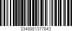 Código de barras (EAN, GTIN, SKU, ISBN): '3348901377843'