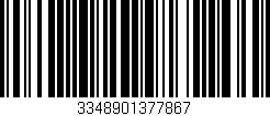Código de barras (EAN, GTIN, SKU, ISBN): '3348901377867'