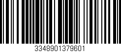 Código de barras (EAN, GTIN, SKU, ISBN): '3348901379601'