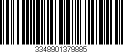 Código de barras (EAN, GTIN, SKU, ISBN): '3348901379885'