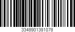 Código de barras (EAN, GTIN, SKU, ISBN): '3348901391078'