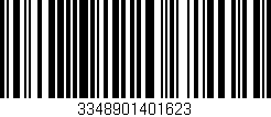 Código de barras (EAN, GTIN, SKU, ISBN): '3348901401623'