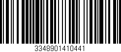Código de barras (EAN, GTIN, SKU, ISBN): '3348901410441'