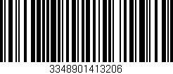 Código de barras (EAN, GTIN, SKU, ISBN): '3348901413206'