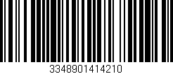Código de barras (EAN, GTIN, SKU, ISBN): '3348901414210'