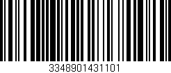Código de barras (EAN, GTIN, SKU, ISBN): '3348901431101'