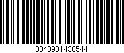 Código de barras (EAN, GTIN, SKU, ISBN): '3348901438544'