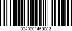 Código de barras (EAN, GTIN, SKU, ISBN): '3348901460002'