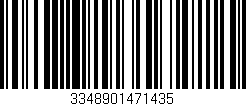 Código de barras (EAN, GTIN, SKU, ISBN): '3348901471435'
