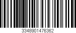Código de barras (EAN, GTIN, SKU, ISBN): '3348901476362'