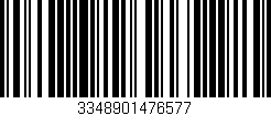 Código de barras (EAN, GTIN, SKU, ISBN): '3348901476577'