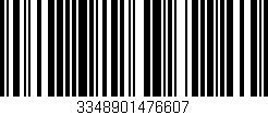 Código de barras (EAN, GTIN, SKU, ISBN): '3348901476607'