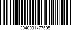 Código de barras (EAN, GTIN, SKU, ISBN): '3348901477635'