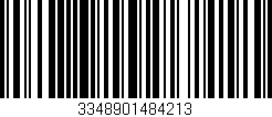 Código de barras (EAN, GTIN, SKU, ISBN): '3348901484213'