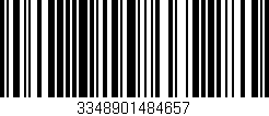 Código de barras (EAN, GTIN, SKU, ISBN): '3348901484657'