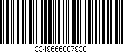 Código de barras (EAN, GTIN, SKU, ISBN): '3349666007938'