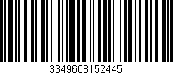 Código de barras (EAN, GTIN, SKU, ISBN): '3349668152445'