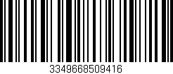 Código de barras (EAN, GTIN, SKU, ISBN): '3349668509416'