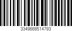 Código de barras (EAN, GTIN, SKU, ISBN): '3349668514793'