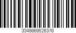 Código de barras (EAN, GTIN, SKU, ISBN): '3349668526376'