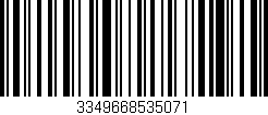 Código de barras (EAN, GTIN, SKU, ISBN): '3349668535071'
