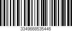 Código de barras (EAN, GTIN, SKU, ISBN): '3349668535446'